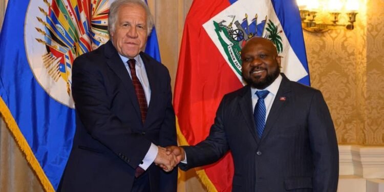 Haïti : Smith Augustin plaide pour un soutien international renforcé lors d’une rencontre avec l’OEA