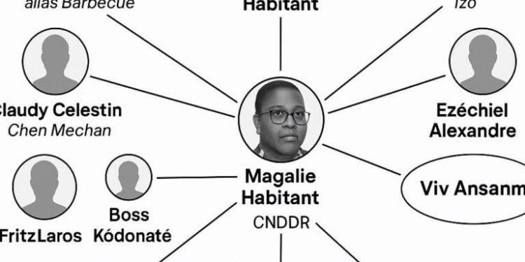 Magalie Habitant citée dans un vaste réseau de soutien aux gangs armés, selon la FJKL