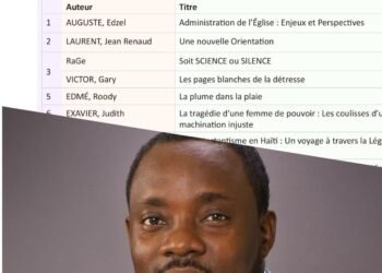 Me Edzel AUGUSTE, auteur le plus vendu à Livres en Folie 2025 : un succès porteur de sens