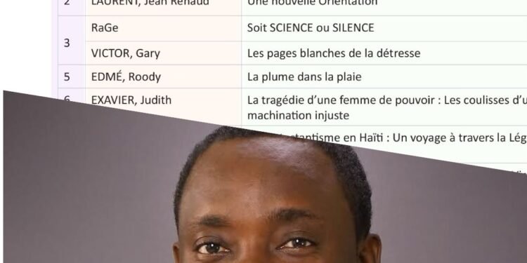 Me Edzel AUGUSTE, auteur le plus vendu à Livres en Folie 2025 : un succès porteur de sens